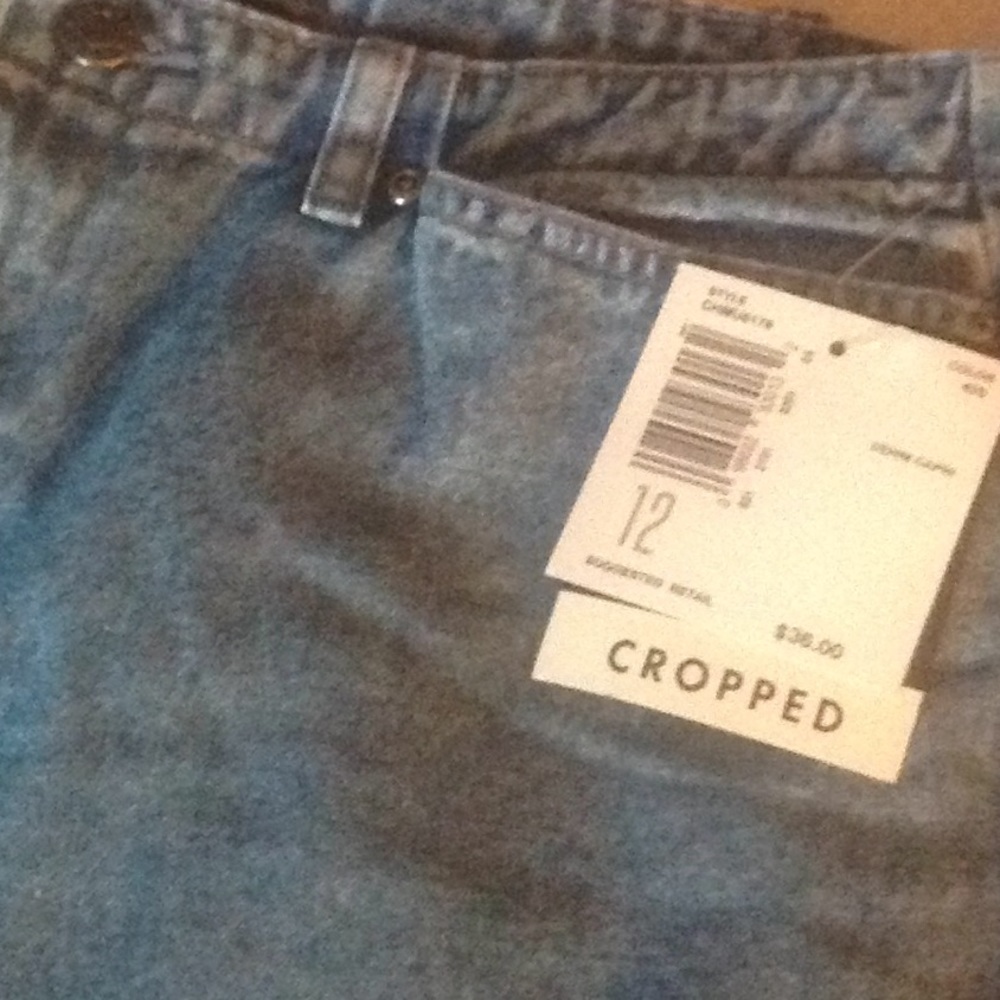 Cropped jeans